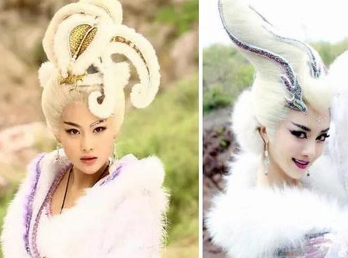 据说李依晓为了妲己这个角色,还和《封神榜2》中的妲己:《楚汉传奇》