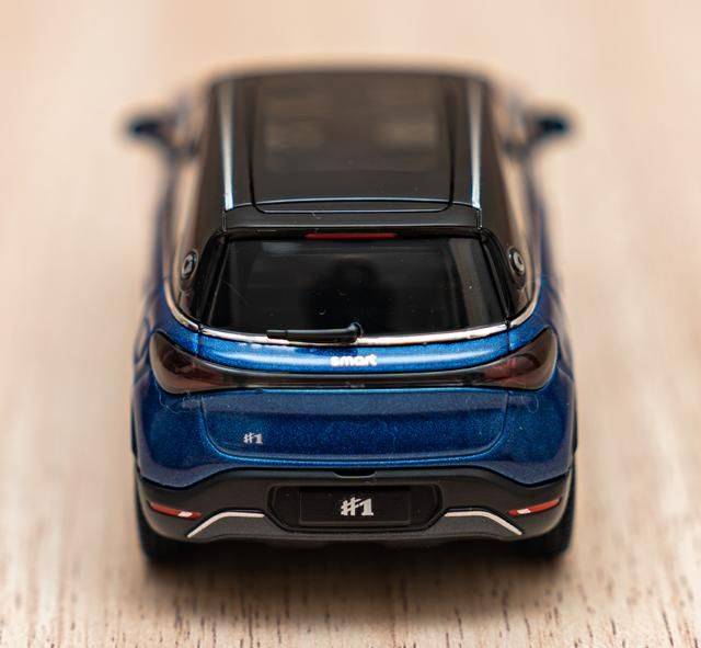 更精致更小巧的 1 比 43比例 smart精灵 1 号 合金车模镭射蓝_搜狐