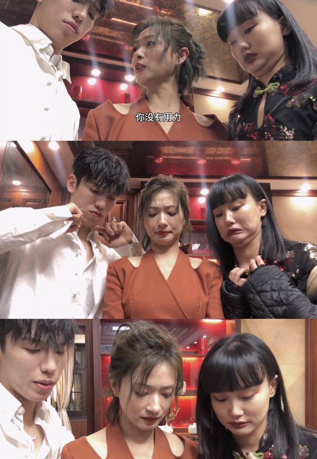 万茜黄龄王子异大型包袱丢失现场,形象完全不要了吗?_弟弟_姐姐_创作