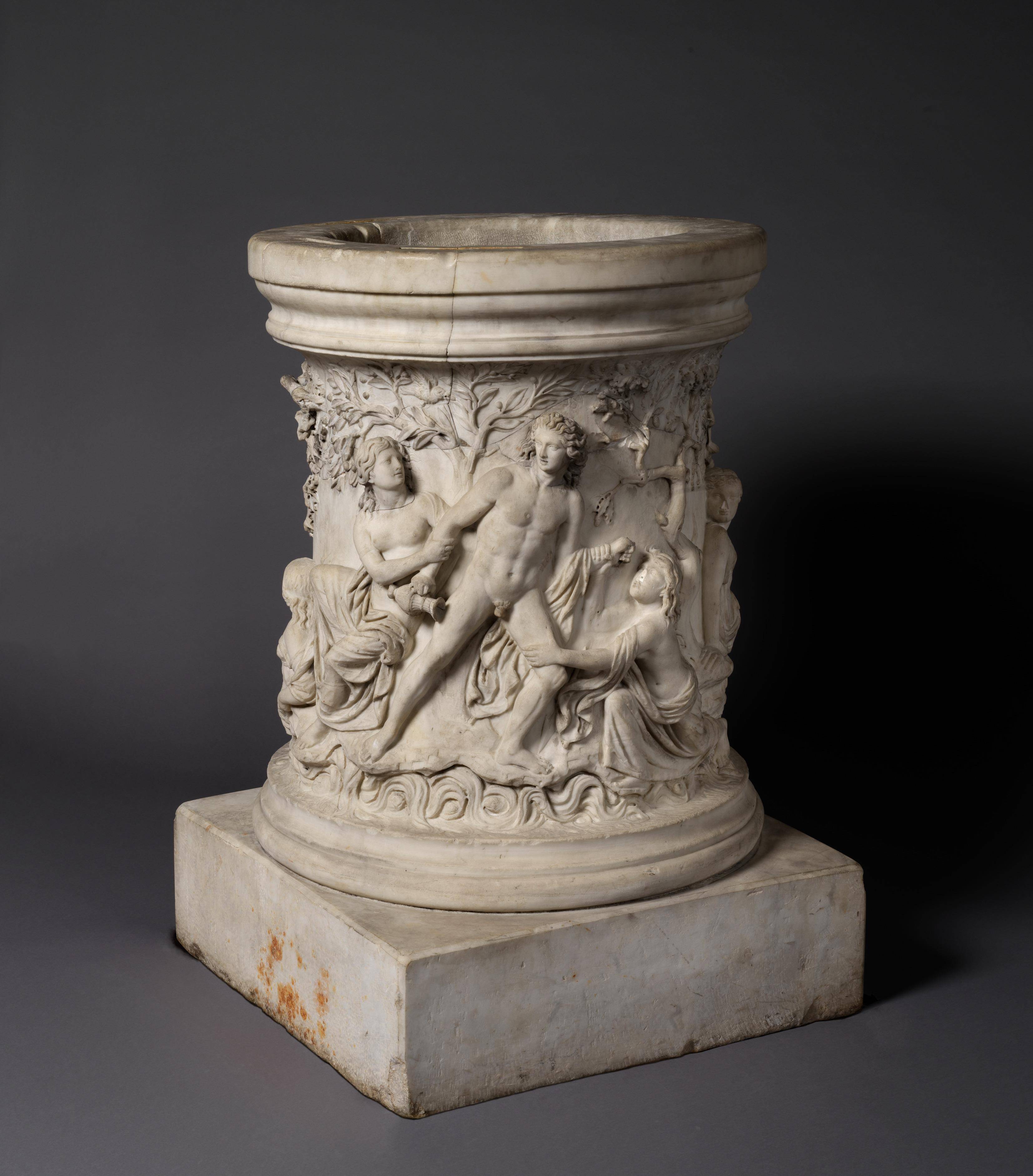 从水井走出的希腊神话:大都会博物馆2世纪罗马帝国浮雕井栏_索斯_那耳