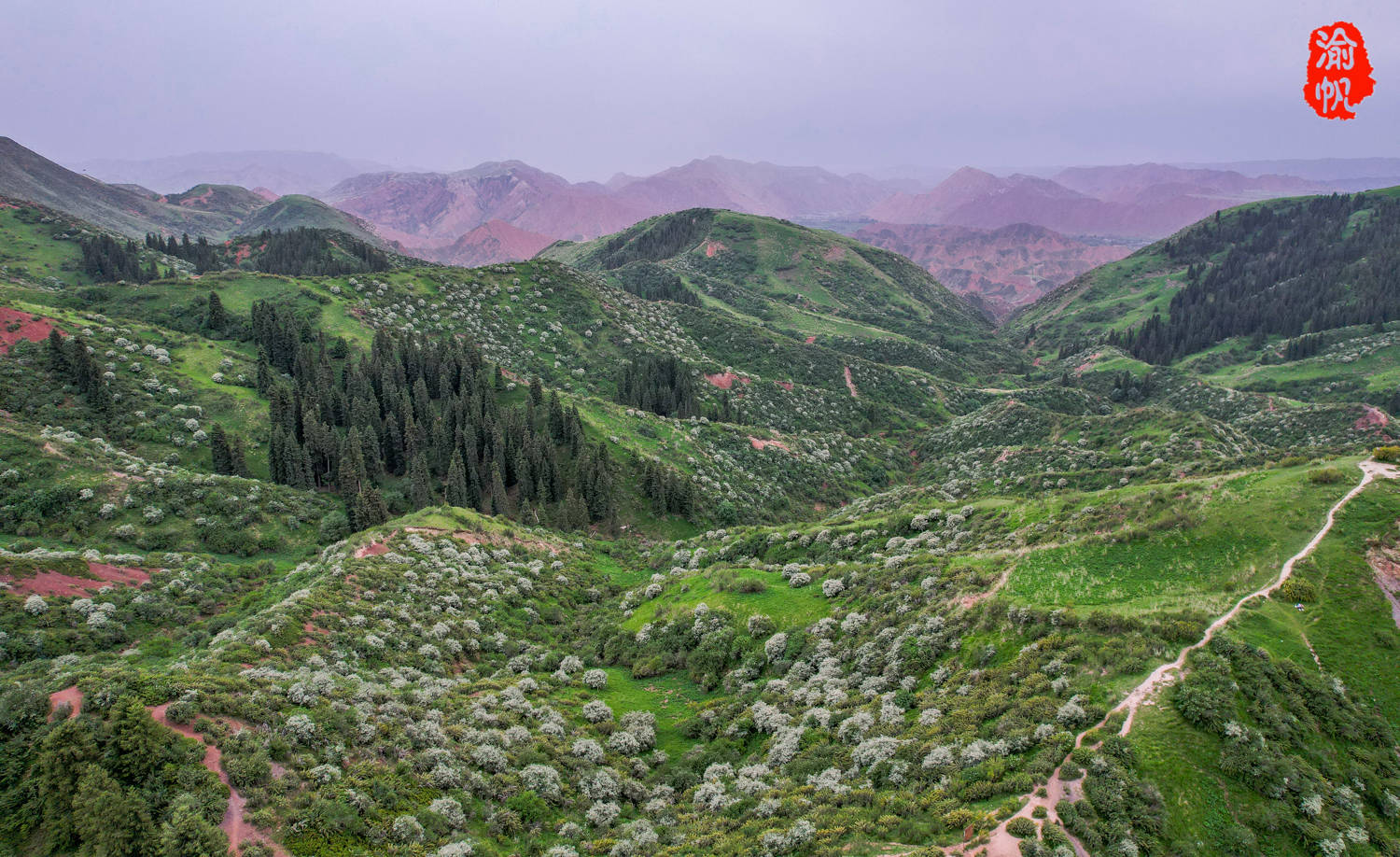 天山下的塔格拉克村,世外桃源般的人间仙境,陶渊明笔下的诗与远方_塔