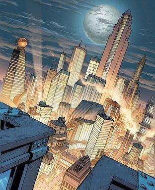 至于星城嘛,我觉得跟哥谭差不太多.