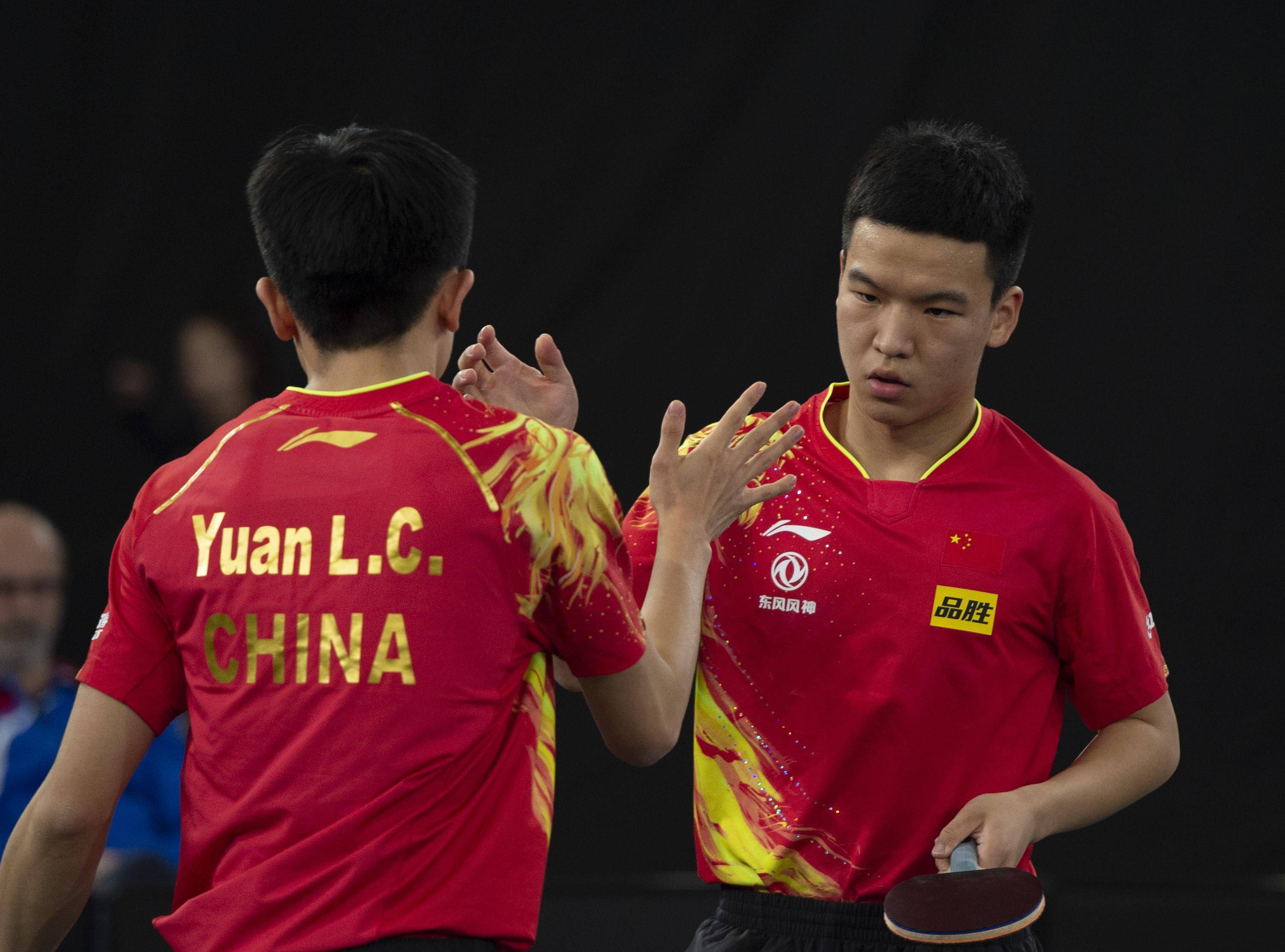 国乒仅周启豪晋级男单4强!