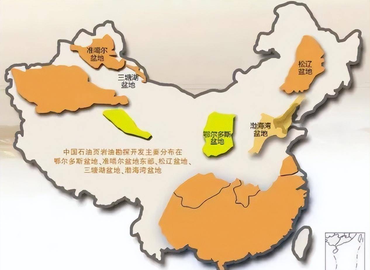 中国石油产地分布图图片