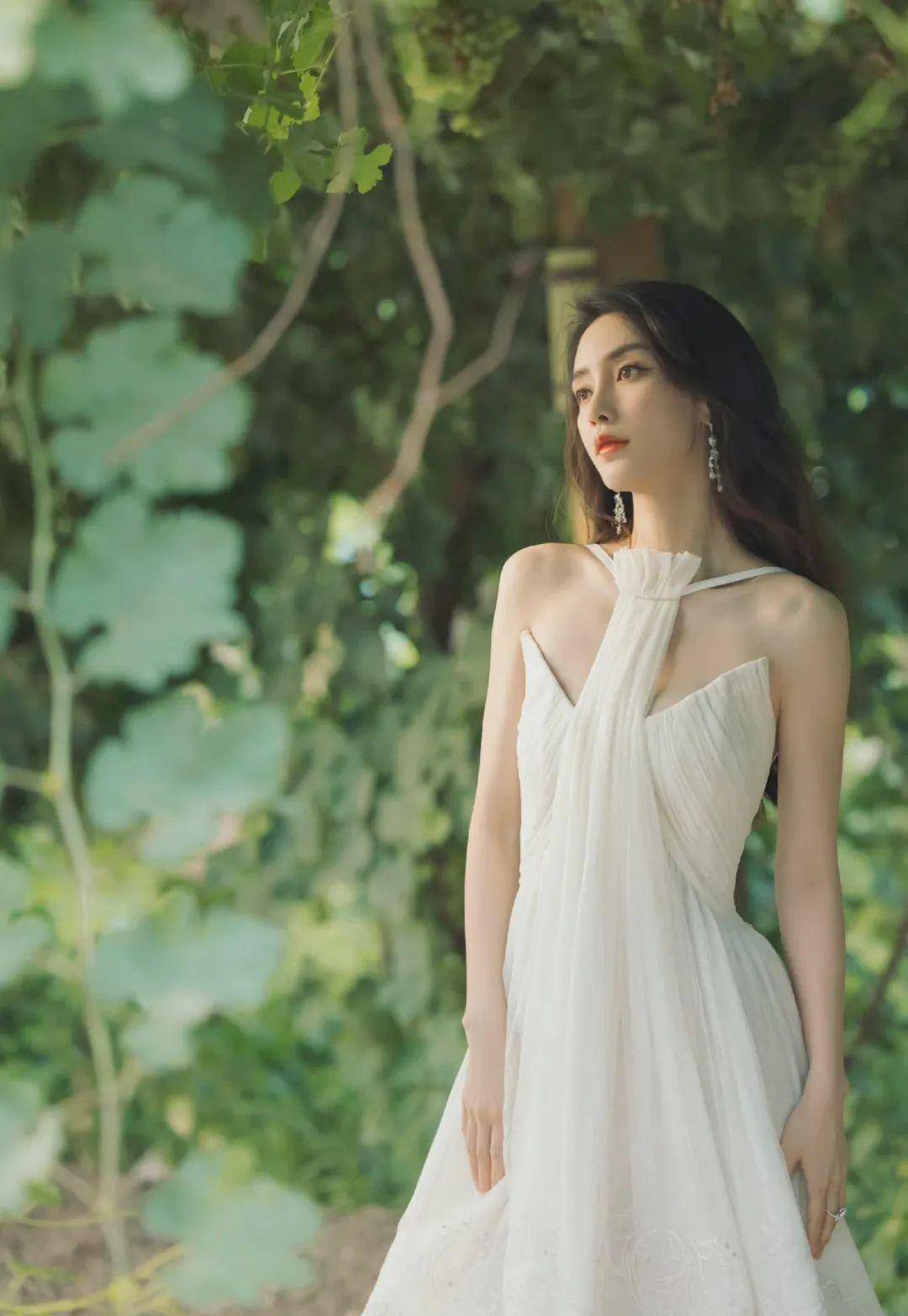 angelababy藏族公主造型封神!简直美在心尖上_发型_少女_显得