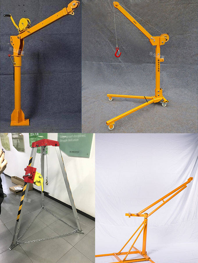 小吊机房顶吊麦子使用哪款电动提升机_绞盘_升降_支架