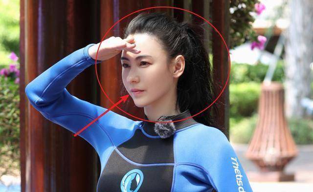 张柏芝综艺cos美人鱼,自曝为容颜衰老担忧,网友直接给出了答案_状态