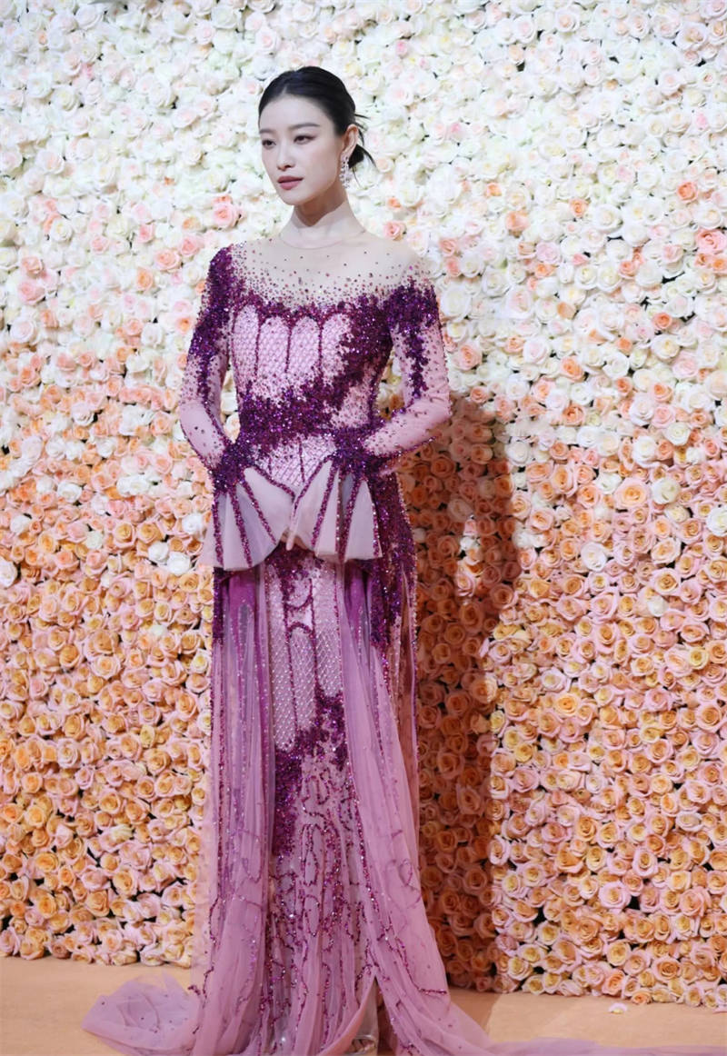 品牌活动女星造型同台对比,倪妮毫无疑问又是c位!_差别_礼服_不知道