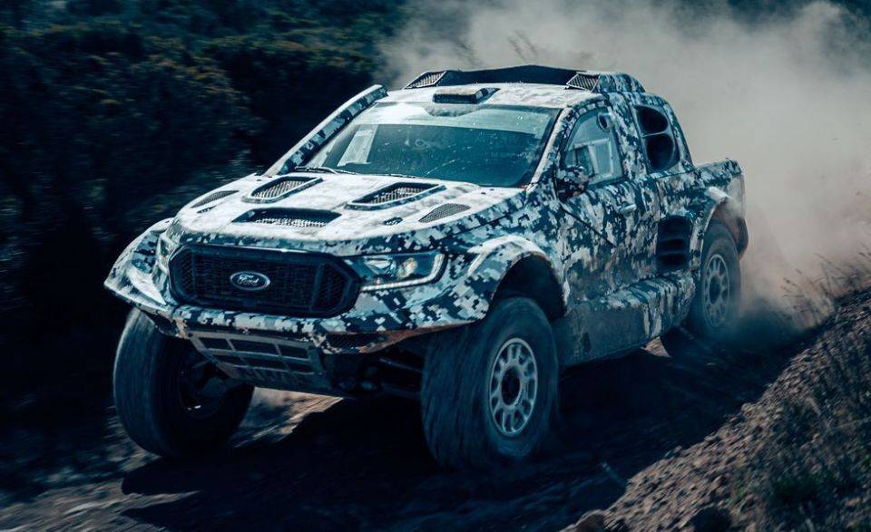 福特认真对待参加达喀尔拉力赛并赢得比赛_卡车_mark_发动机