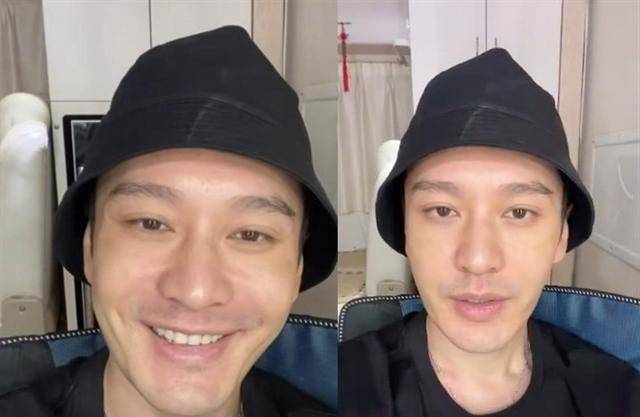 黄晓明素颜照发际线堪忧,不停被劝酒仍强打精神_明星_网友_一个人