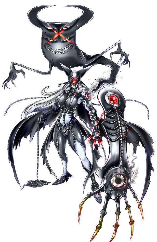 数码宝贝:初代反派数码兽x抗体设定公开妖女兽x变身黑暗女王_敌人