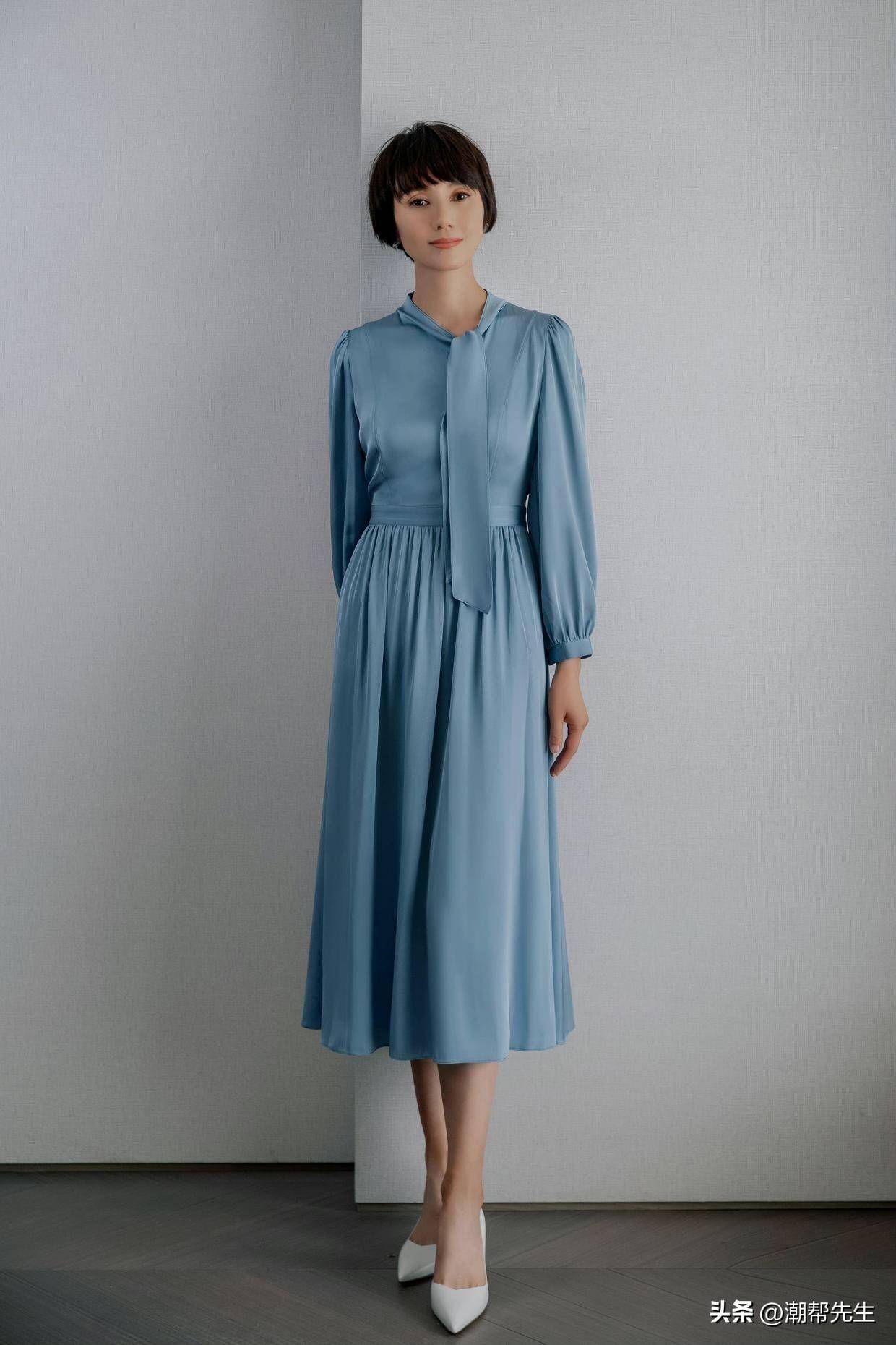 中年女性:再懒,也不要穿"大内衣"出门,穿得像袁泉一样,优雅又高级