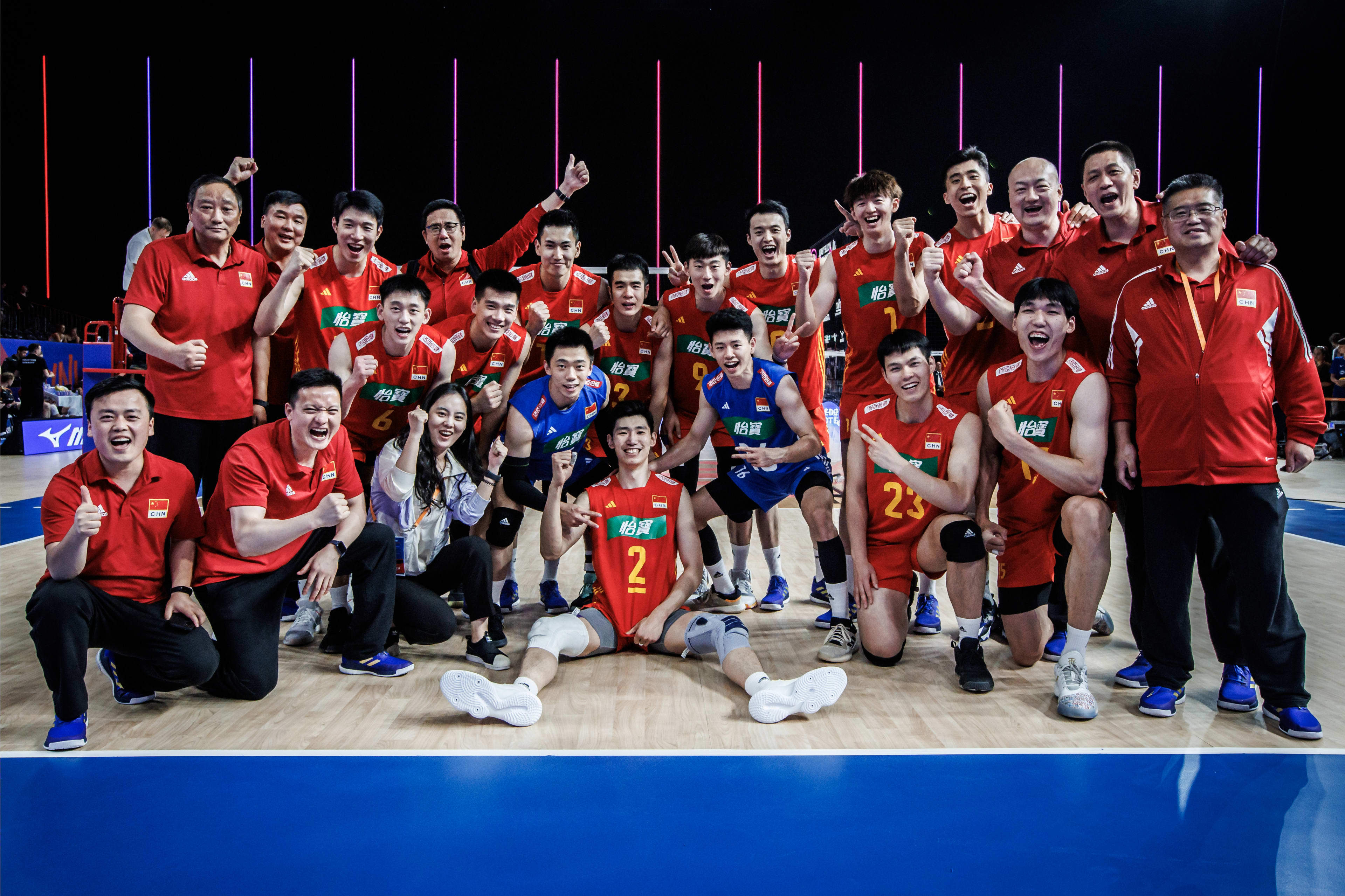 保级关键战发威,中国男排3:1德国终结六连败!_对手_比分_胜利