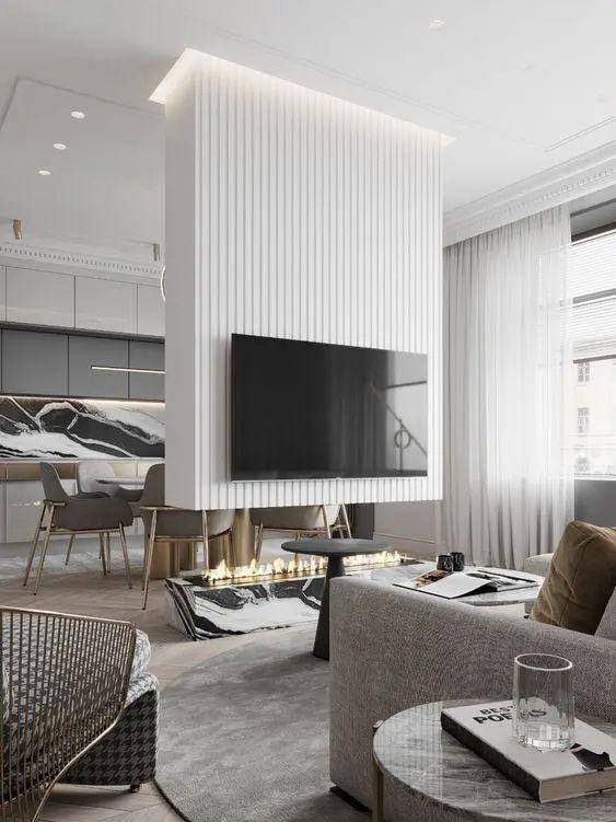 悬空背景墙,该怎么设计?_焊接_电视_内容