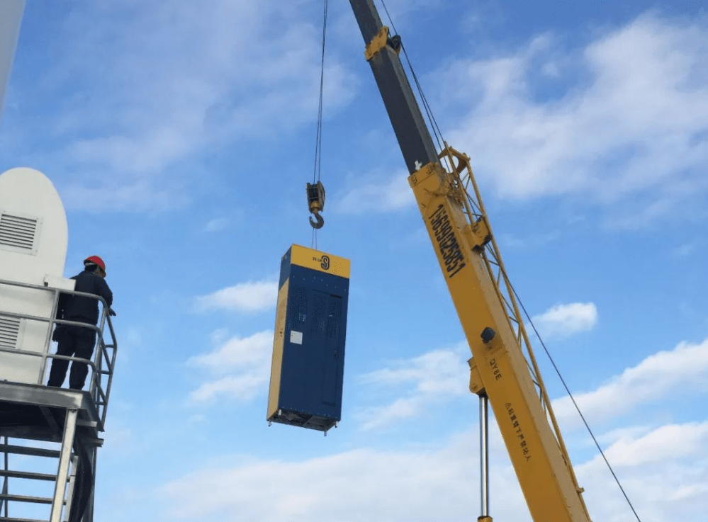 中际联合3s的塔筒升降机:主流风机标准配套产品