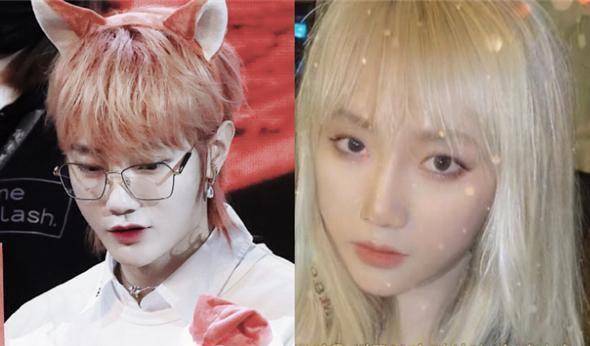 r1se集体换女装:赵磊清纯,刘也可爱,看到任豪:这个颜我喜欢_感觉_眼睛