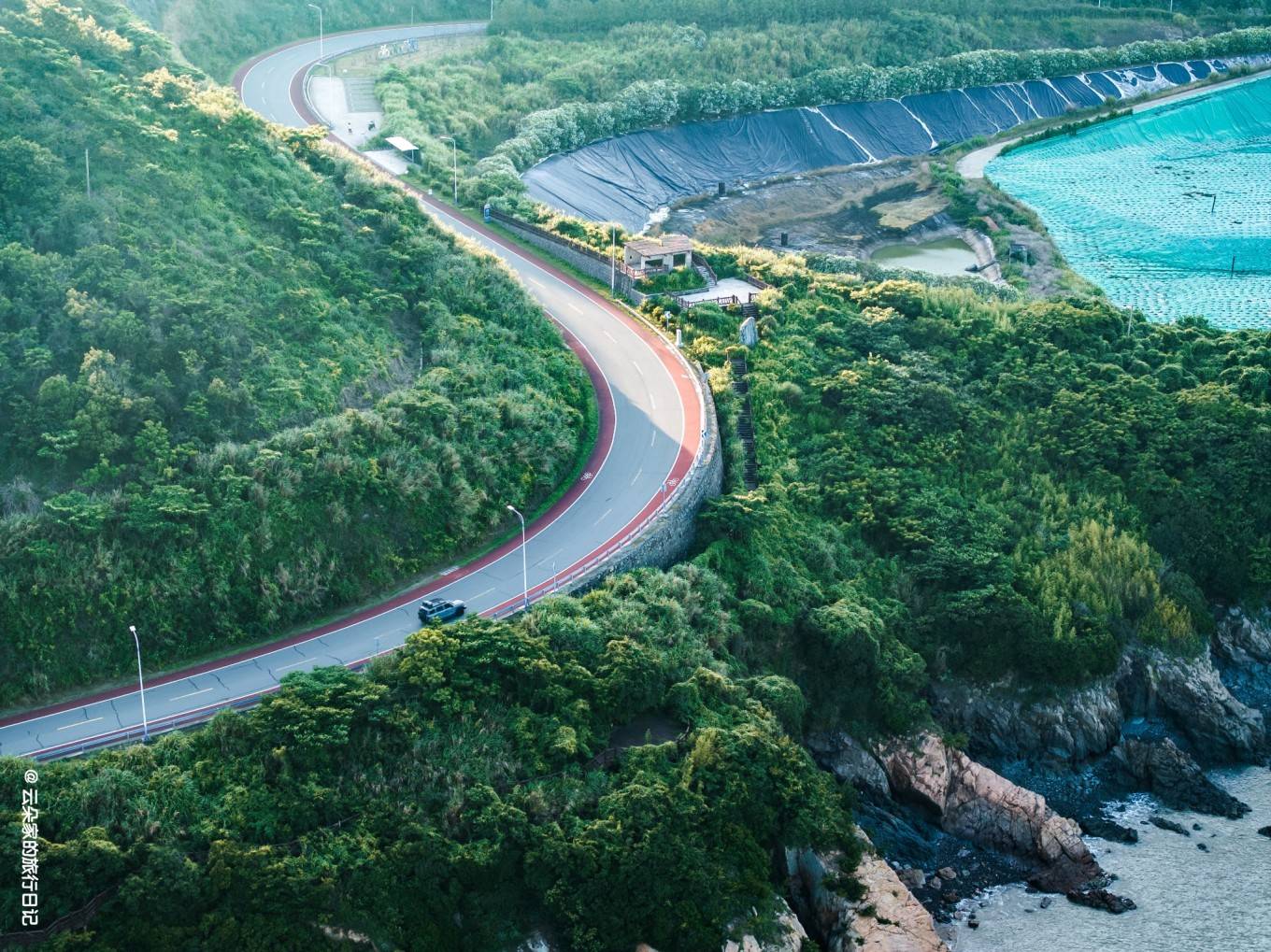 谢江做市商 中国海岬公园_陆地_晴天_蓬莱