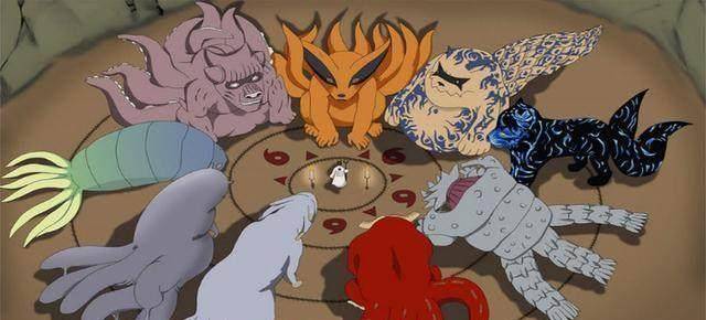 火影忍者:鸣人与九尾首次合体,单挑七只尾兽,原来九尾这么强悍_人柱力