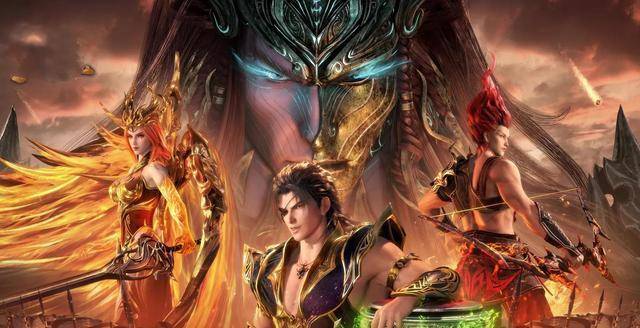 武庚纪:刑天找回头颅后竟因脑回路转不过来而发疯,女魃正脸绝美_角色