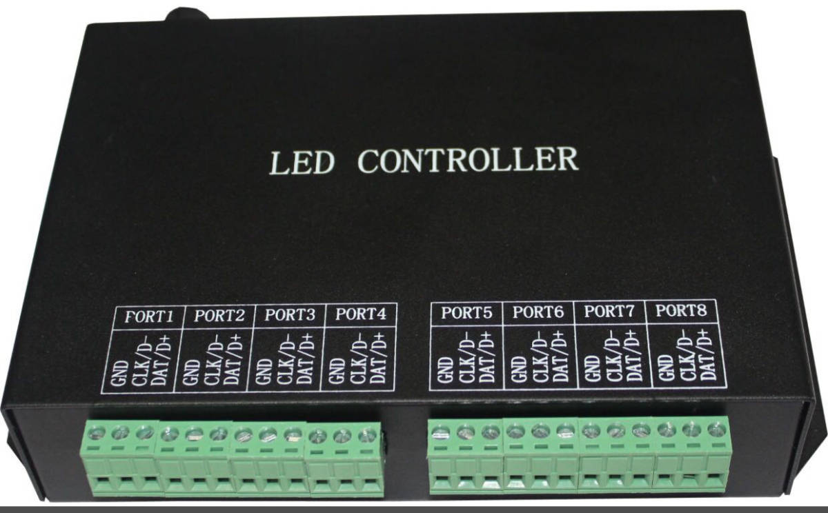 硅胶幻彩灯带产品参数技术指导_系列_控制器_端口