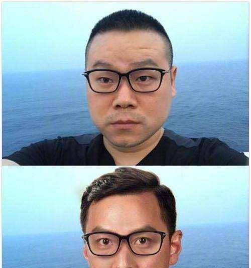 网友p图岳云鹏撞上靳东,却被小岳岳无情秒杀_孙越_减肥_画面