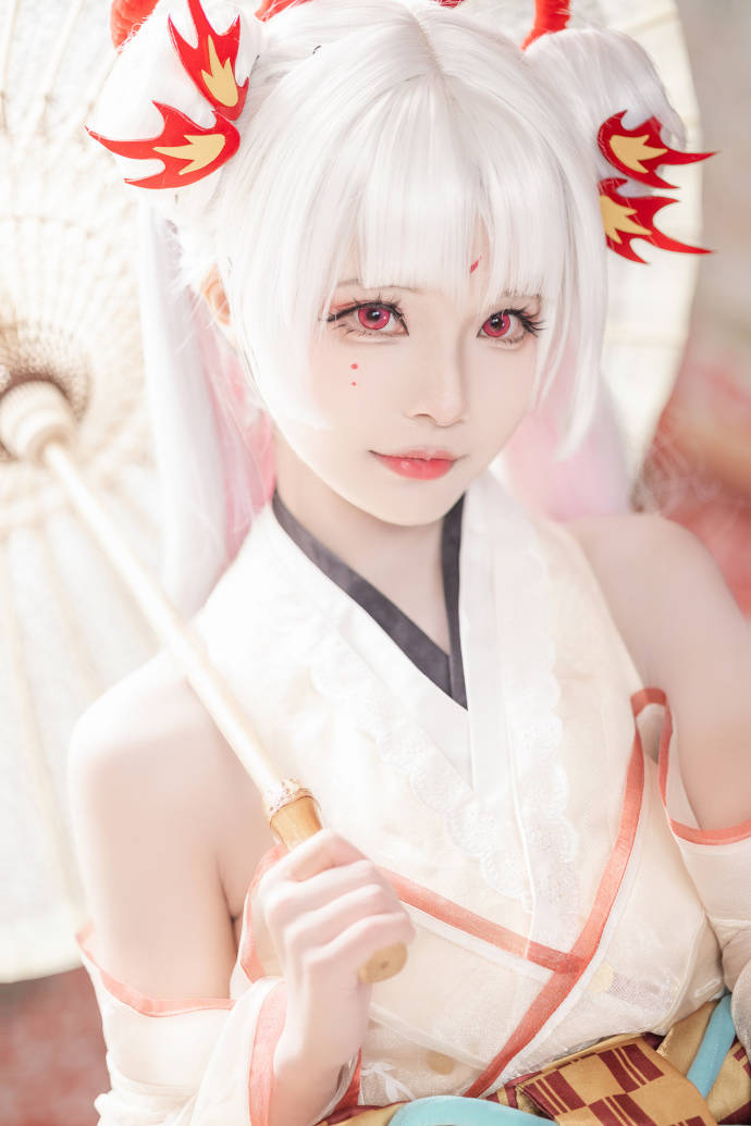 cos:决战平安京不知火cosplay正片9p-河野华_伊喵_白嫖_部落