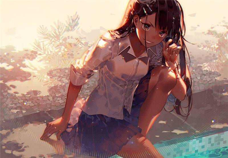 黑皮辣妹特辑p站二次元美图欣赏