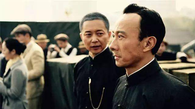 赵立新饰演的杜月笙在2017年上映的《建军大业》中,硬汉张涵予也再次