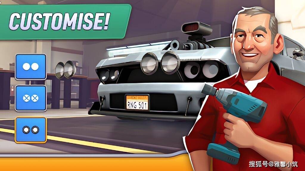 硬核益智手游《chrome valley customs》上线_游戏_元素_玩法