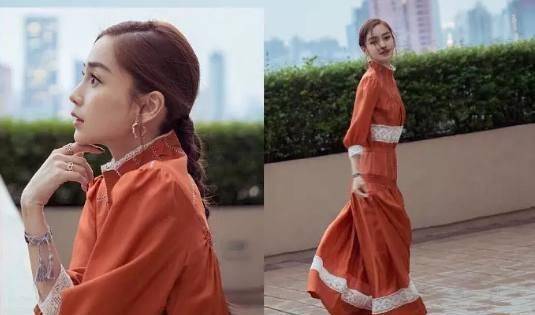 赵丽颖再次撞衫baby,这次虽没输时尚感,脚上的鞋子却丑出天际!