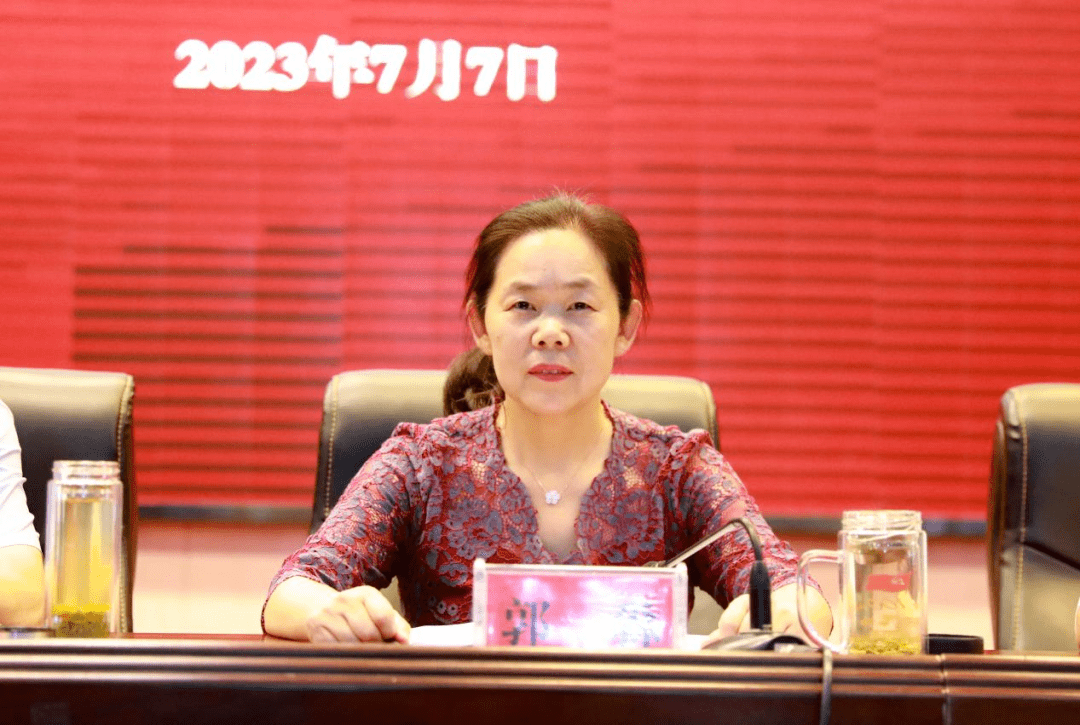 会上,校党委副书记,校长郭淼从党的建设,治校办学,教学科研,学生教育