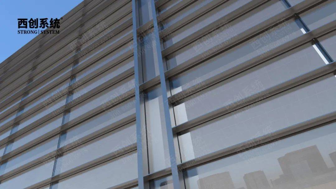 t型钢十字型矩形精制钢运用效果图西创系统精致钢精品钢精密钢_顶钢