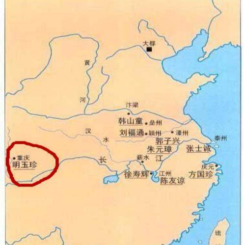 川道险,攻蜀难,朱元璋为何却能快速消灭明玉珍的大夏国?