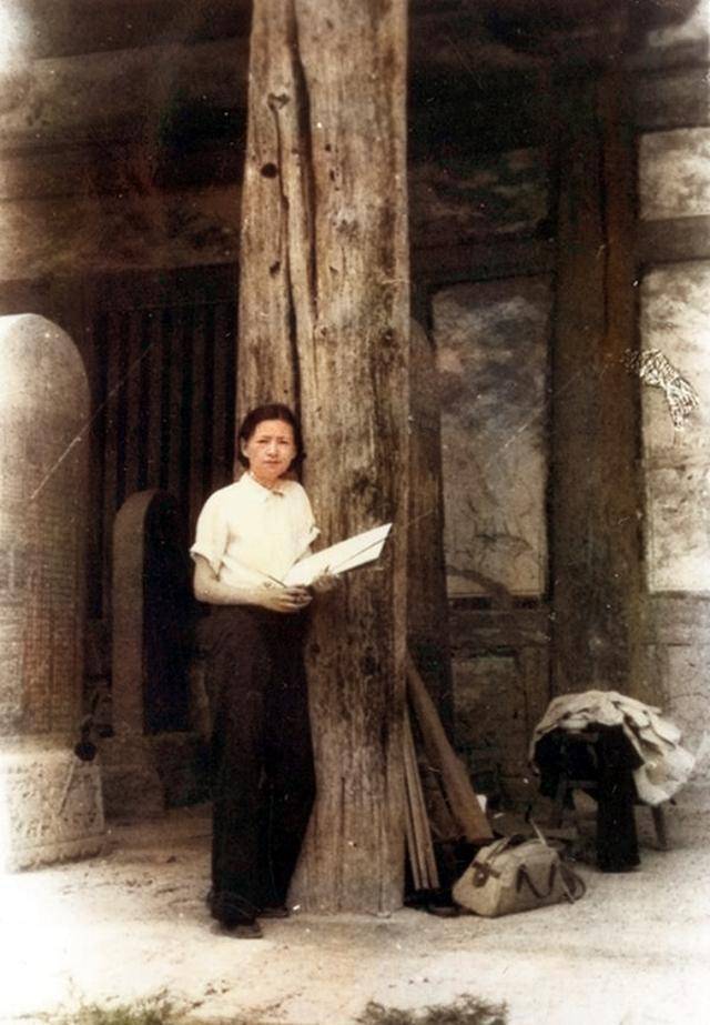 1904-1955年,民国大师林徽因罕见彩色照片,最后一张是她临终前_建筑