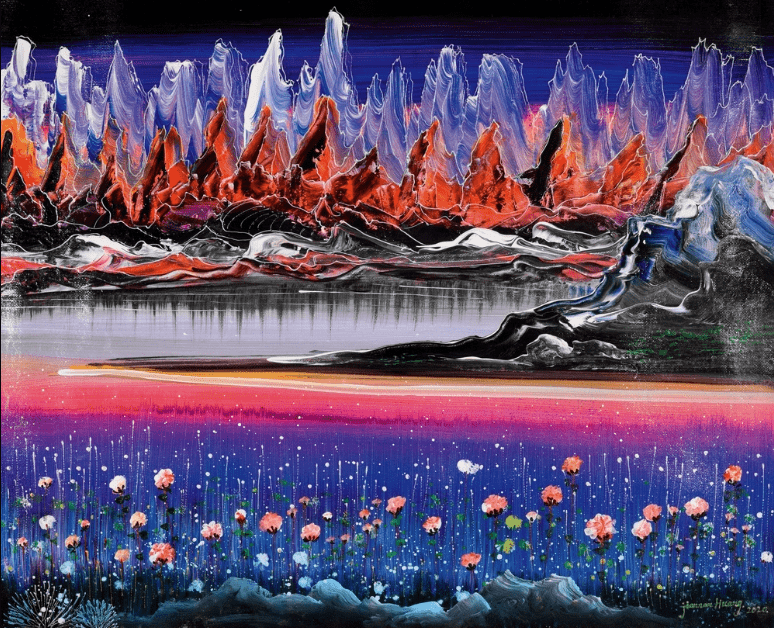 中国当代书画|北京翰海2023拍卖征集黄建南作品赏析_艺术_世界_英国