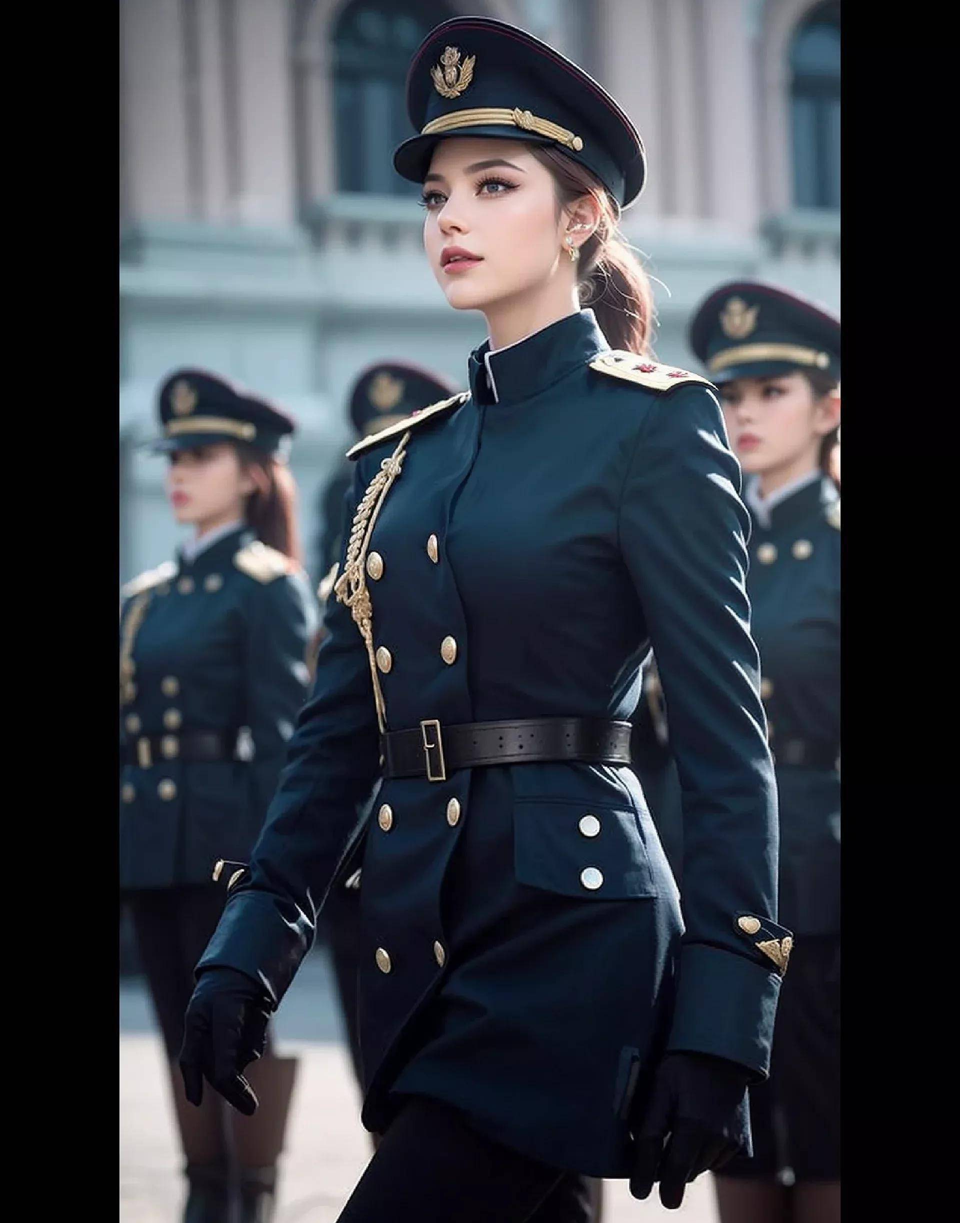 ai女|军迷女装德国阅兵礼服