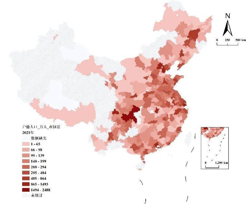 中国各城市人口_2022年中国省市户籍人口排名