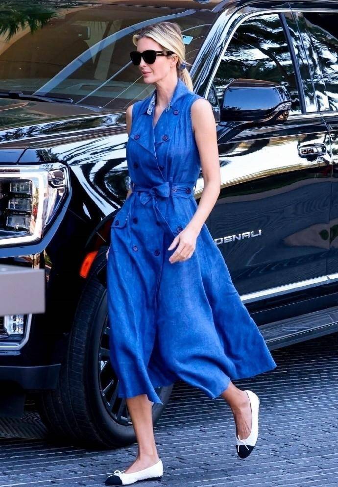 42岁伊万卡瘦脱相?