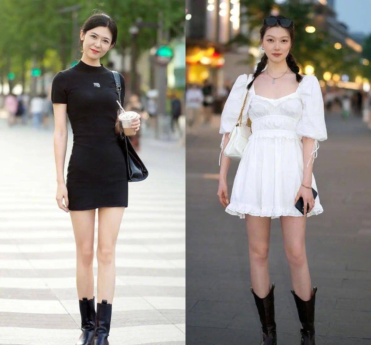 真正聪明的女人在夏天都会选择穿"靴子",看起来高挑又时尚的女性