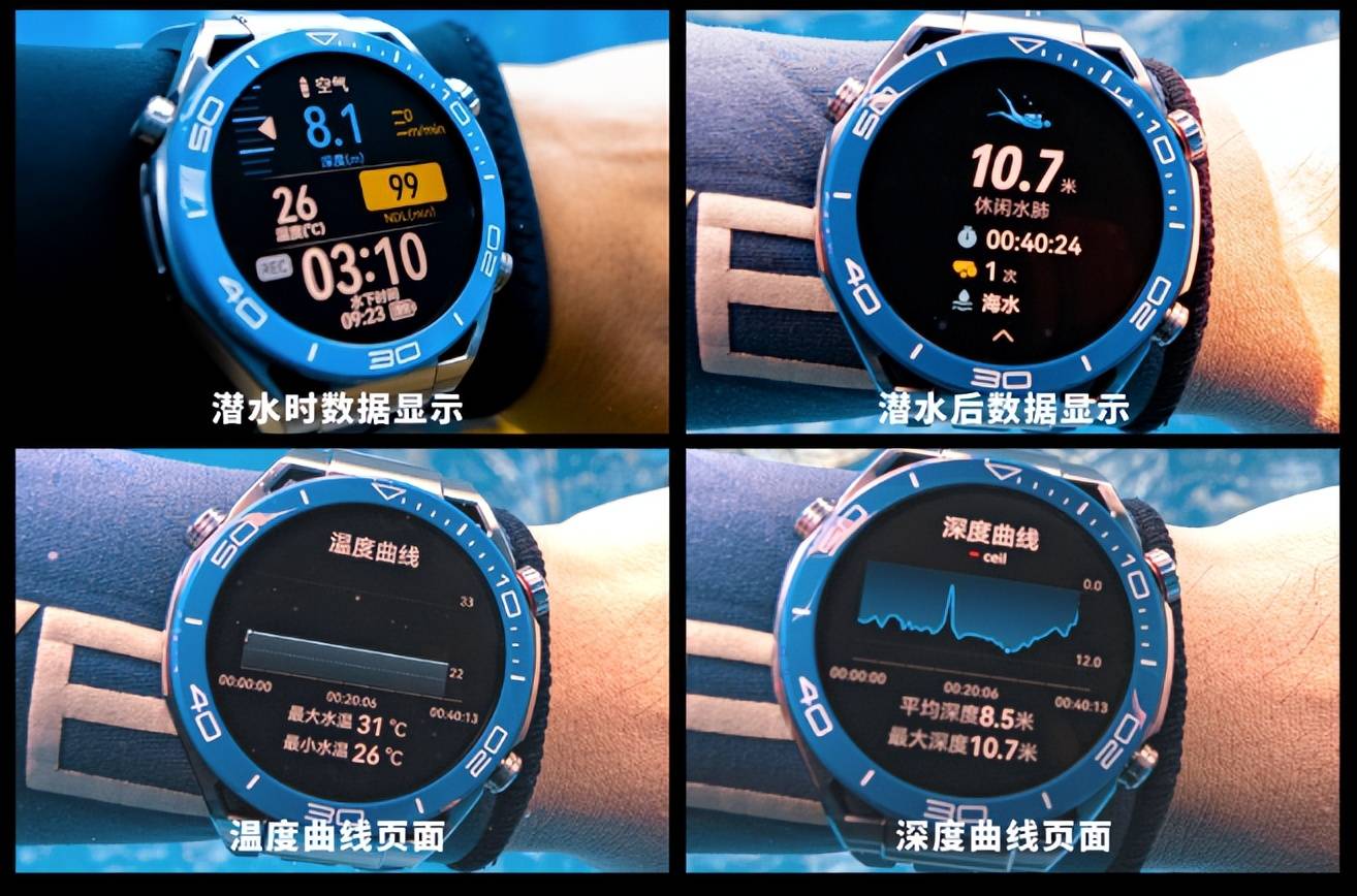 华为watch ultimate 非凡大师亮相国际潜水展_运动_支持_数据
