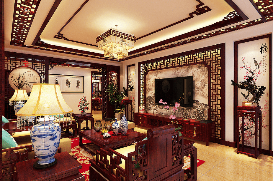 新中式挂画哪家强？传统国画里的“梅兰竹菊”_搜狐网