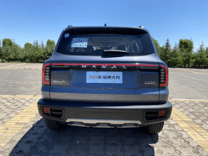 实拍2024款哈弗大狗,外观微调,配置升级,还有2.