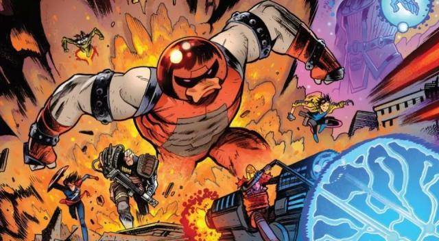 曾在《复联4》中抵抗灭霸的鸭子,和死侍成死侍怪鸭_霍华德_火箭_漫画