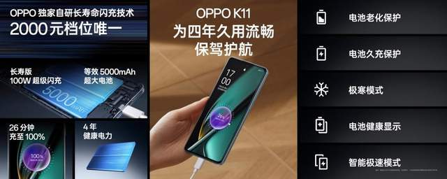 OPPO K11 系列正式发布，为5 亿中端手机用户普及旗舰级影像体验 