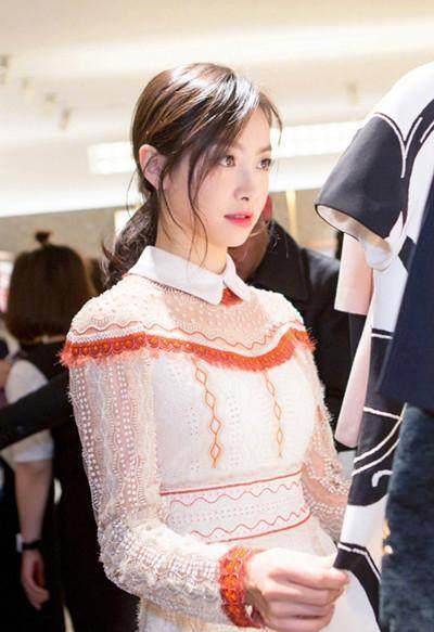 宋茜穿成这样是要叫板倪妮么?