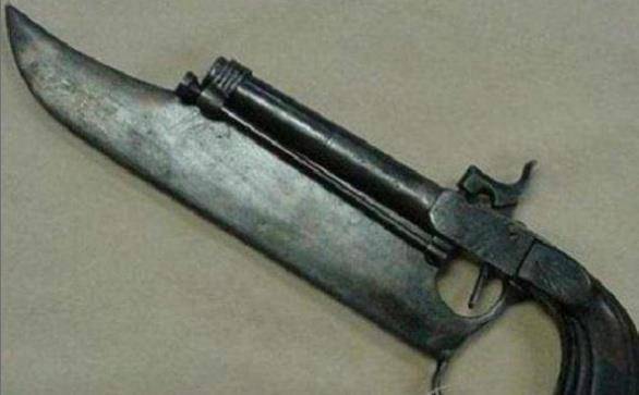 首先是被称为"生命卡"的卡片折叠式手枪.这款手枪是美国推出的.