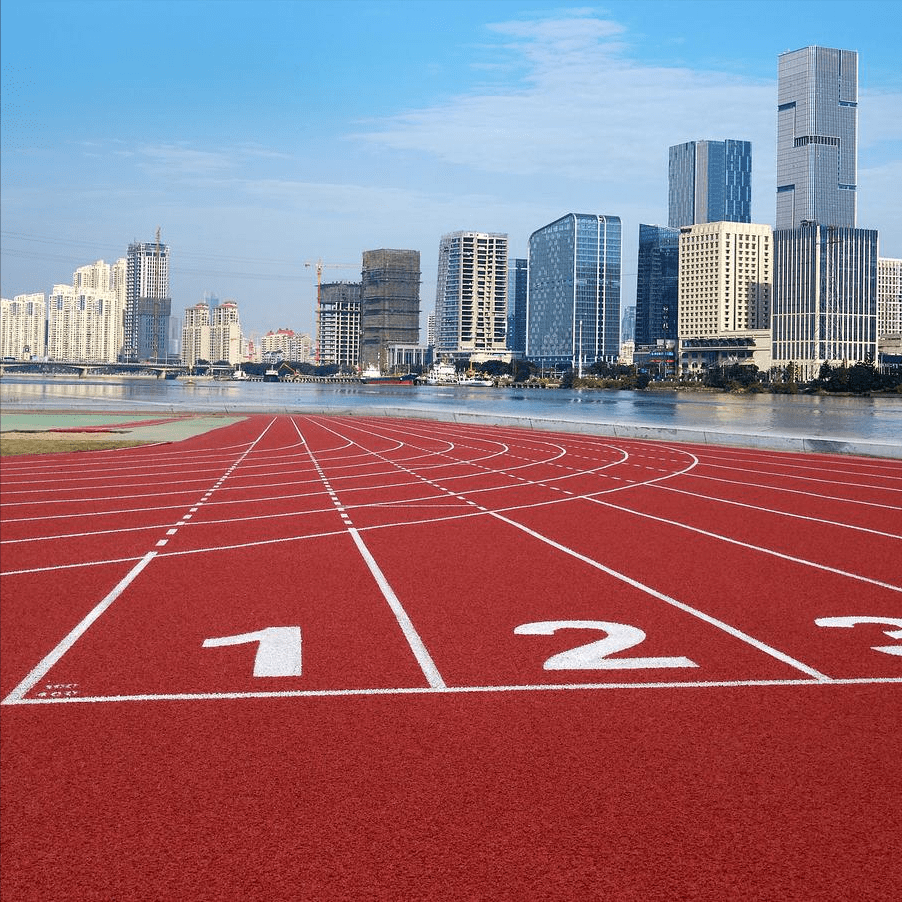 塑胶跑道的色泽分辨_颜色_训练场地_红色