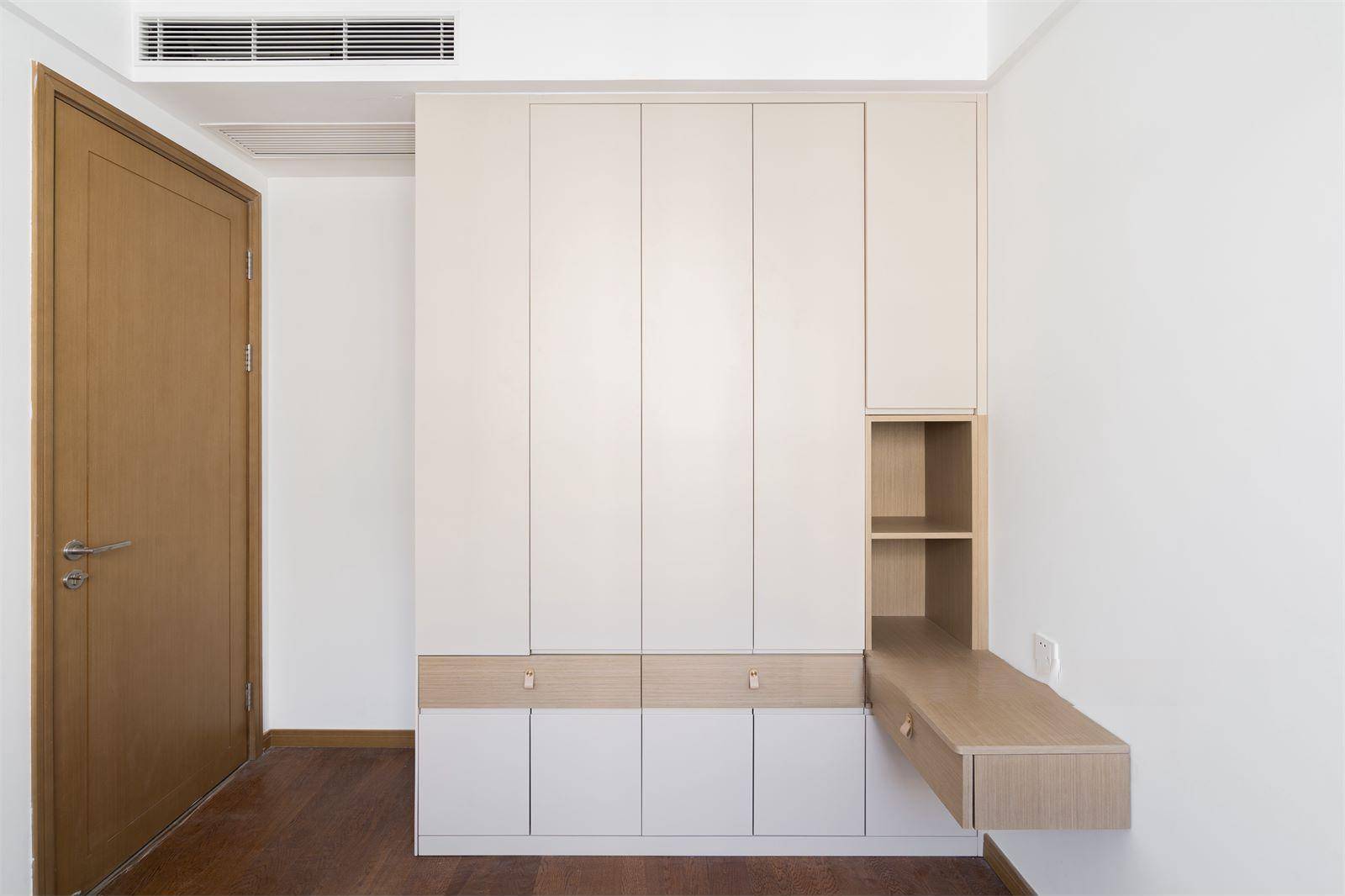 衣柜 转角书桌,最实用功能_空间_设计_床头柜