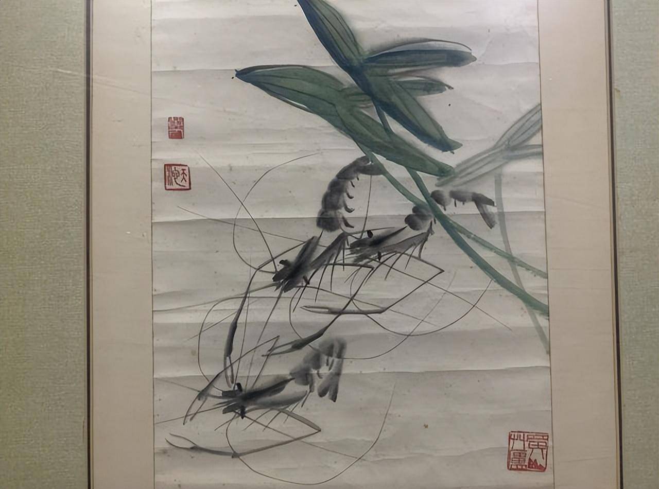 齐白石虾能换几吨虾,那他徒弟王天池的呢?