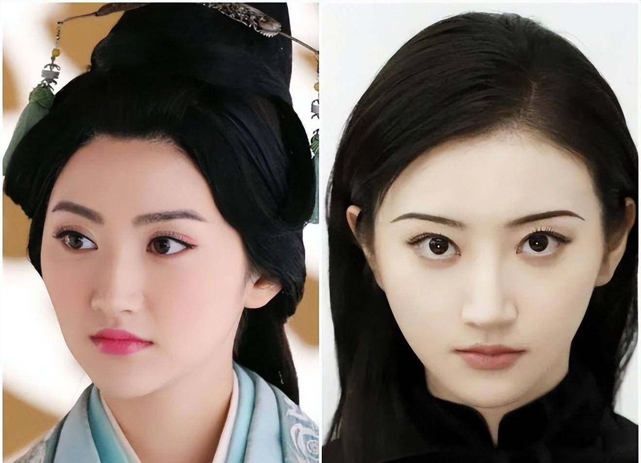 鞠婧祎新剧眉毛很精致,发流感画法超简单,没有眉毛的明星变女神气质